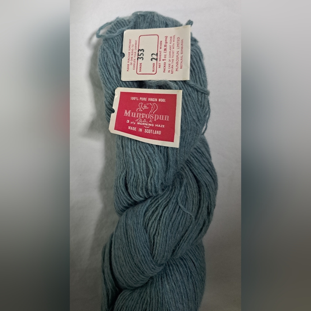 Munrospun vintage yarn